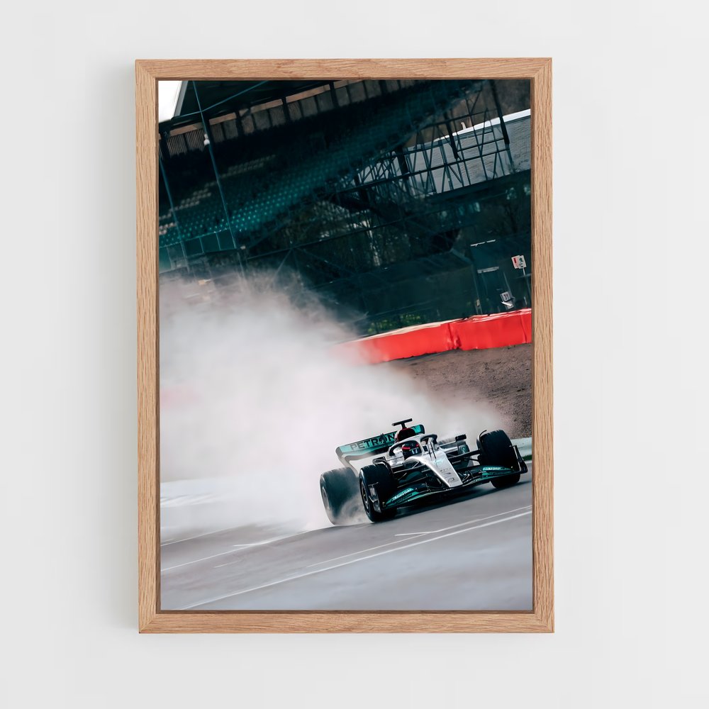Poster Pilote de Piste – affiche Voitures de Formule 1 (vue 4)